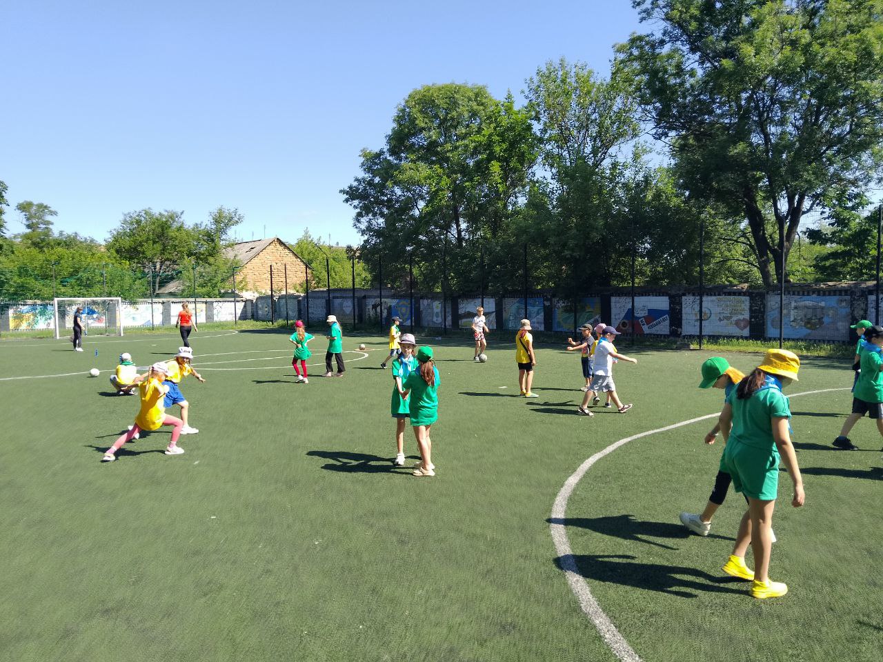 Спорт и физкультура в школе.