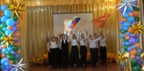 Выступление агитбригады.