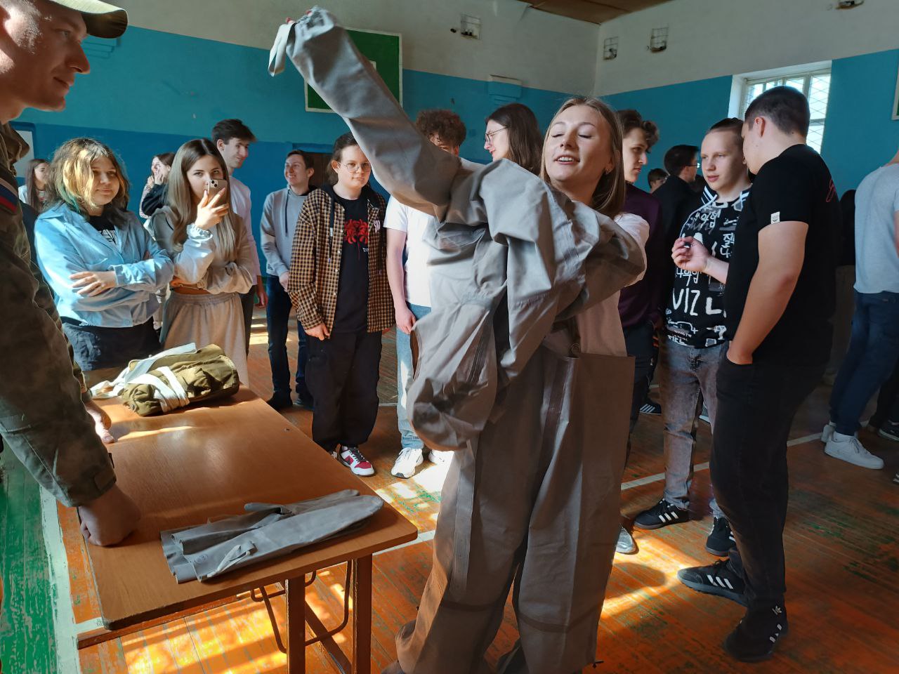 Подготовка к Зарнице.